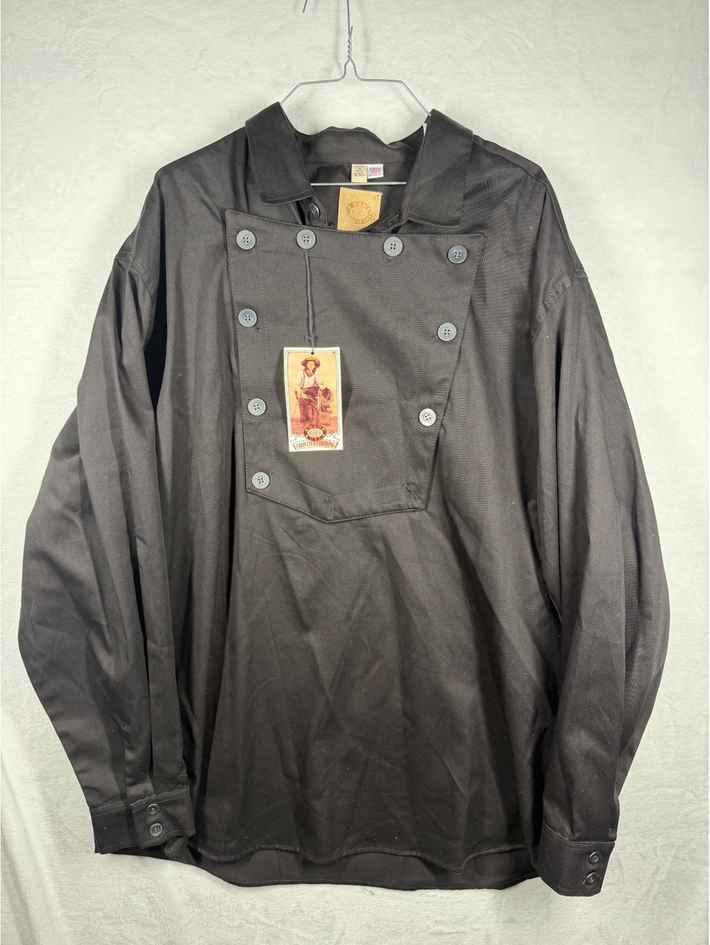 Wah maker Cavalry Bib Shirt Black XXL Made in USA
